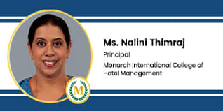 Monarch International College of Hotel Management Principal: Ms Nalini Thimraj Interview